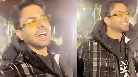 Gippy Grewal joins Mankirt Aulakh's 'Thanedar Uncle' meme trend