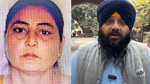 Sarabjit Kaur (left) Mahindar Pall Singh (right)