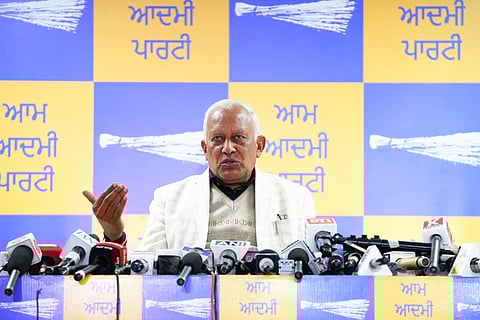 AAP slams Congress over illegal cess on BBMB, vows to protect Punjab