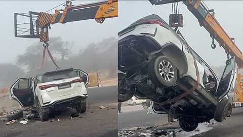 Car accident in Bathinda