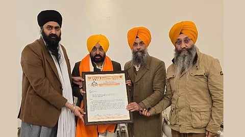 CM Mann invited for centenary celebrations at Takht Sri Hazur Sahib