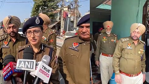 Police action against gangsters in Jalandhar