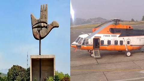 Chandigarh to Shimla via helicopter booking process, fare