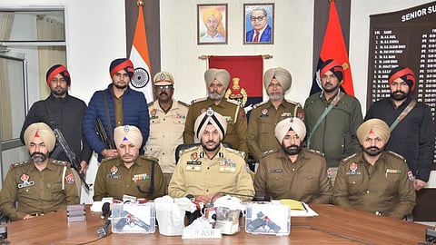 Police nab four in cross-border narco-arms smuggling module