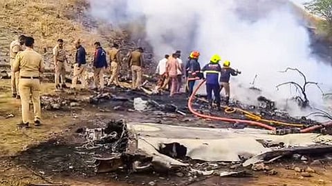 Baramati plane crash timeline