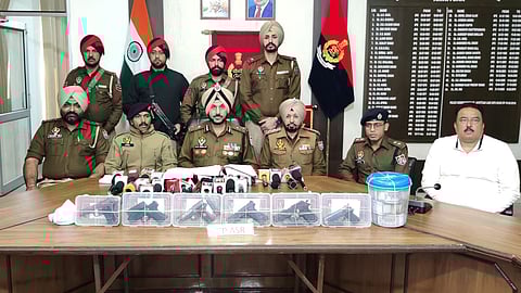 Police dismantles cross-border arms and narcotics smuggling module