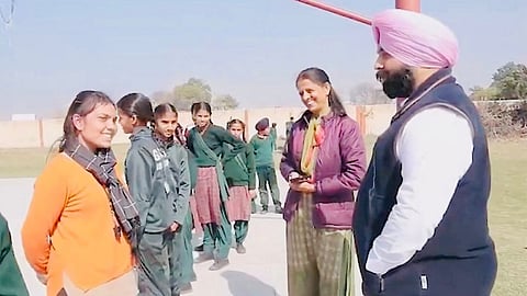Harjot Bains’ surprise visit sparks Mohali school revamp