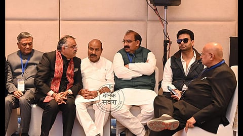 Mankirt Aulakh spotted at ‘Punjabi Diaspora Meet’