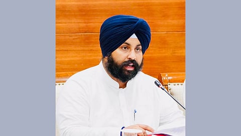 Punjab Education Minister Harjot Singh Bains