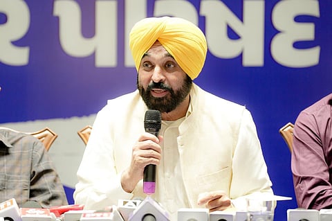 CM Mann speaking on Punjab Budget and welfare initiatives