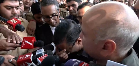 Kejriwal breaks down after court discharge in excise policy case