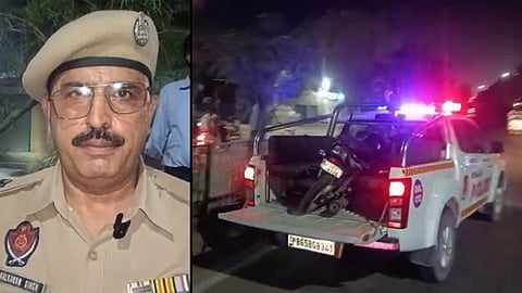 Speeding car kills biker near Lamba Pind Chowk flyover in Jalandhar