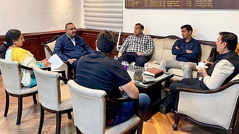 Key meeting on 7-acre Ambedkar Nagar land