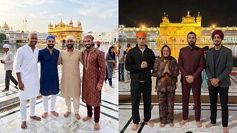 AI images show cricketers bare-head at Golden Temple