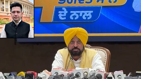 CM Mann hits out at Raghav Chadha