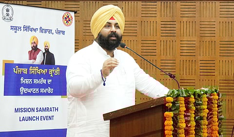 Punjab launches Mission Samrath 4.0 with attendance-linked reforms