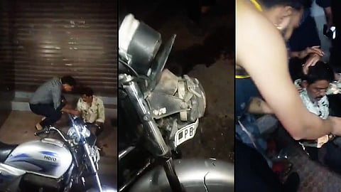 Jalandhar Chick Chick road accident: Biker crashes into electricity pole, falls unconscious