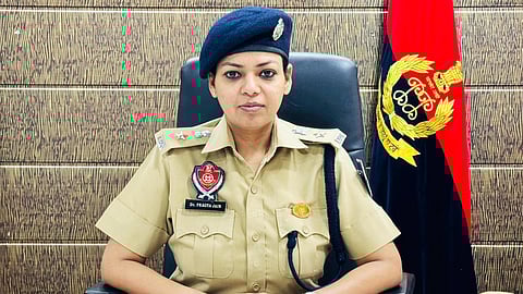 Female police personnel fulfilling aim of crime free Punjab