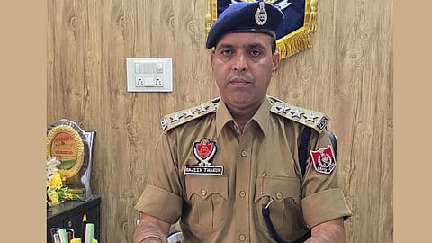 Rajesh Thakur has been posted as the new ACP SD Central Jalandhar