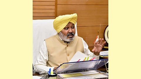 Finance Minister Harpal Singh Cheema