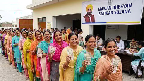 ₹1000/₹1500 monthly aid for women in Punjab
