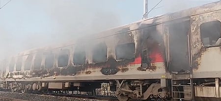 Rajdhani Express coach fire: 68 passengers saved in rapid RPF evacuation