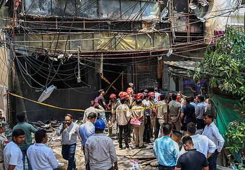Delhi blaze in Malviya Nagar kills 17 foreign nationals