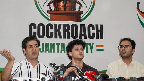 Cockroach Janta Party (CJP) spokespersons