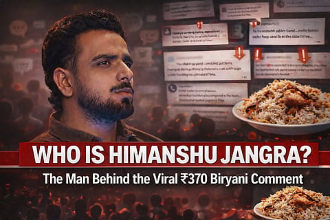 The man behind the viral ₹370 biryani comment