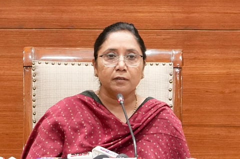 Dr. Baljit Kaur at a conference