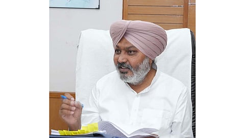the Excise and Taxation Minister Harpal Singh Cheema