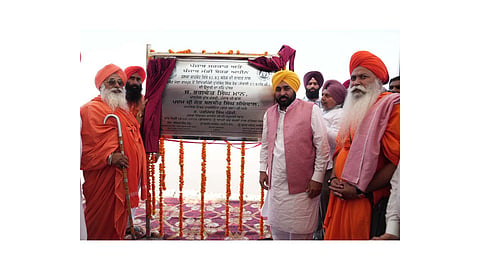 CM Mann at the link road foundation