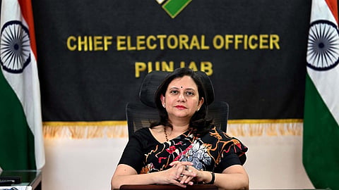 Chief electoral officer Mrs. Anindita Mitra.