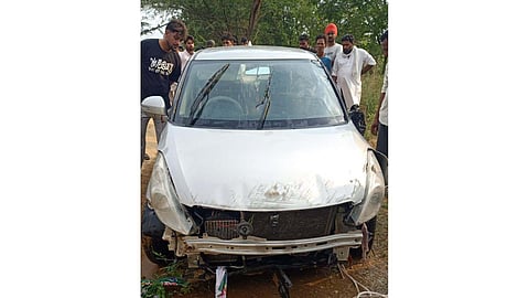 car retrieved from the canal