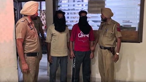 Accused under arrest