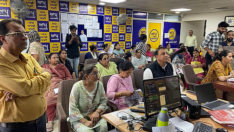 Nitin Kohli at his office