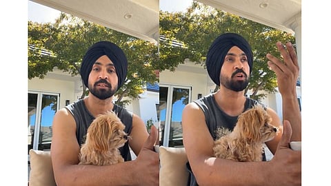 Diljit Dosanjh reacts to CJP protest