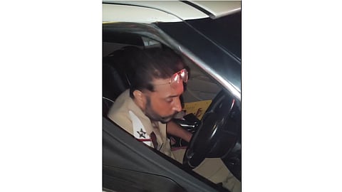 Drunk police official