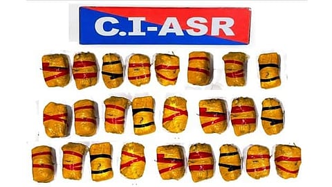 Recovered contrabands