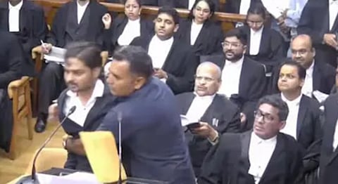 SC declines action against litigant who abused judges, threw papers in court