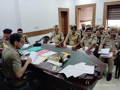 Jalandhar CP Orders Tougher Measures to Strengthen Law and Order
