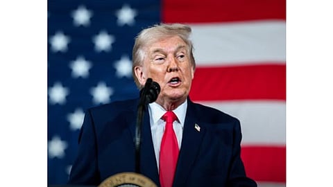 US President Donald Trump
