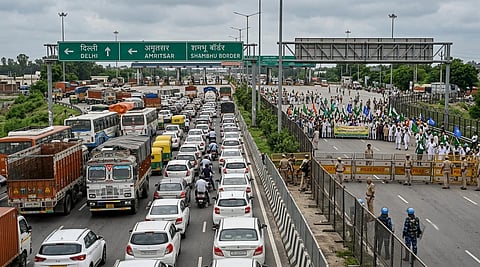 Amritsar to Delhi route affected today