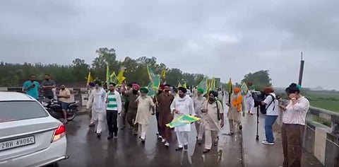 Haryana Police seal Shambhu border; hundreds of farmers from Punjab stopped