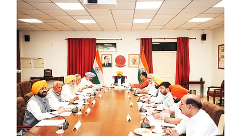 The Punjab Cabinet led by the Chief Minister Bhagwant Singh Mann