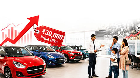 Price hike of Maruti cars