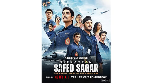'Operation Safed Sagar' series poster