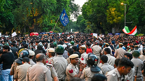 CJP protest in Delhi