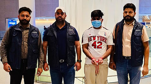 Punjab police brings back fugitive gangster