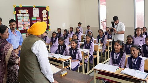 CM Mann inaugurates ₹5 cr. school block